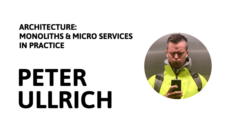 Erlang & Elixir Meetup • ARCHITECTURE: MONOLITHS & MICRO SERVICES IN PRACTICE